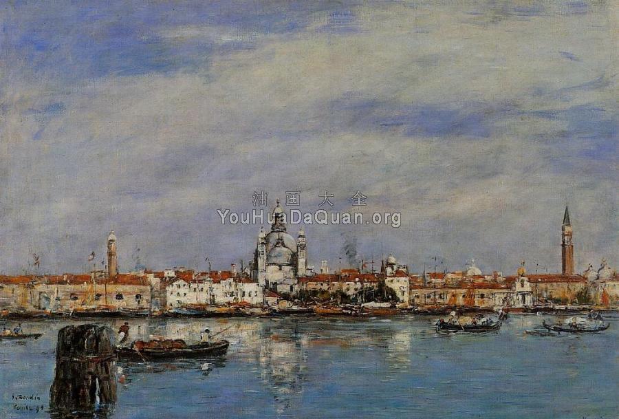 Venice, the Grand Canal - 尤金·布丹
